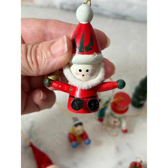 Mini Vintage Christmas Ornament Mixed Lot KSA Kurt Adler & Dept 56 Some Rare! - Picture 13 of 14